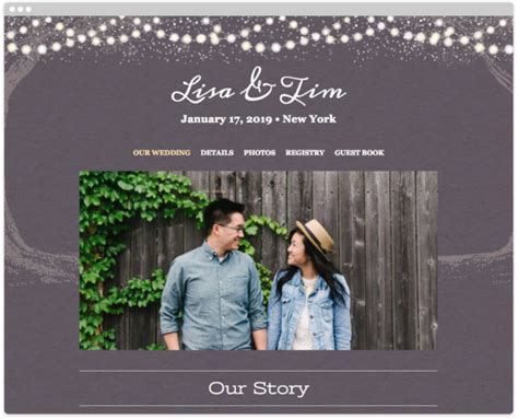 theknot wedding website